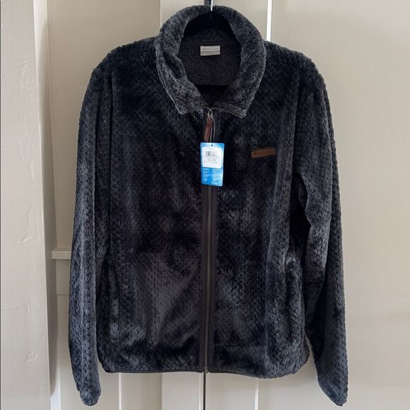 Columbia Gray Warm Sherpa Fleece Jacket Performance Outdoors Women’s Sz XXL NWT - Picture 1 of 16